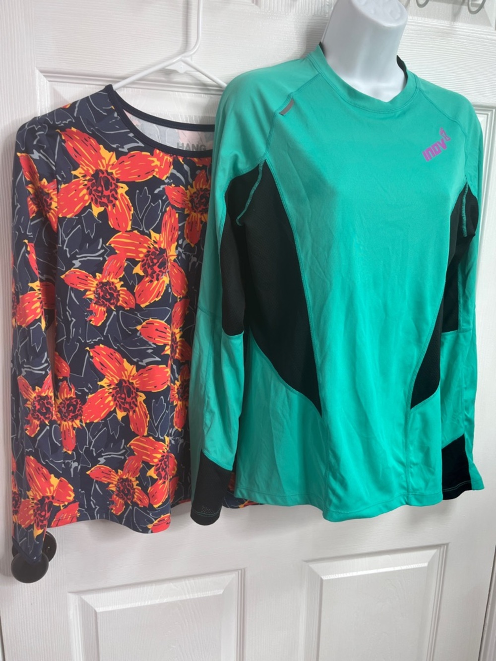 Inov8 and Hang Ten Long Sleeve Shirts Rash Guard Water Sports Size Medium